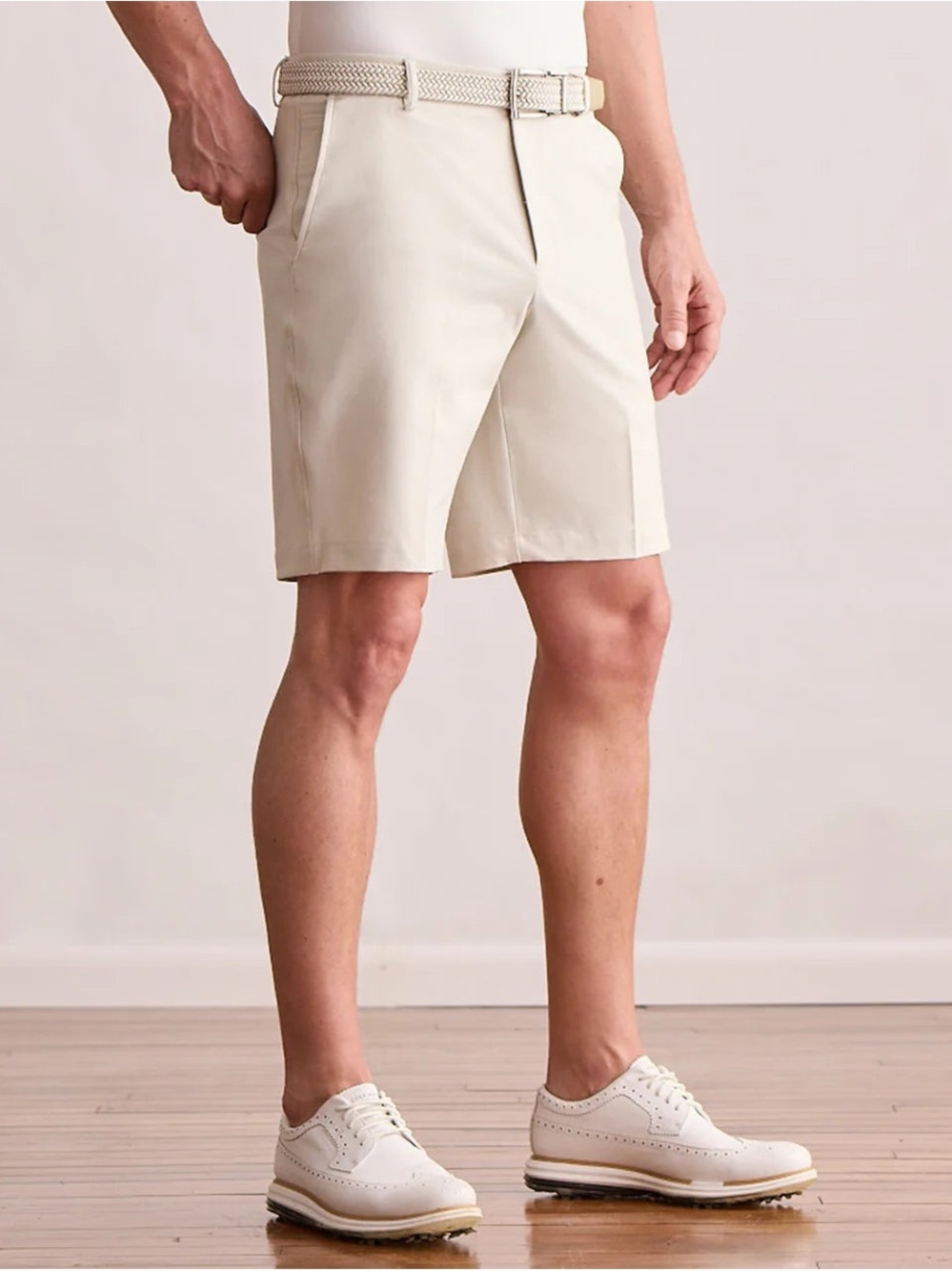 Dunning Men's Players Fit Woven 10” Golf Short
